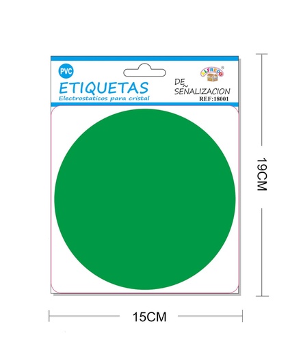 [18001] Etiquetas de señalización "Punto Verde" 15 x 19 cm - Señalización PVC