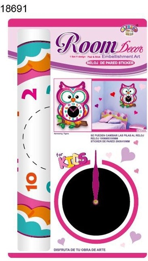 [18691] Reloj infantil - Decoraciones y artículos de hogar 
