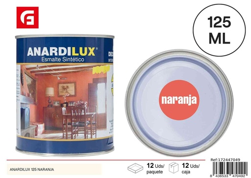 [172447049] Pintura Anardilux 125 naranja para bricolaje y construcción