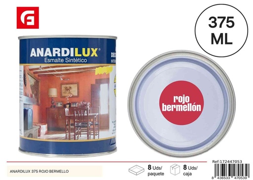 [172447053] Pintura Anardilux 375 rojo bermellón