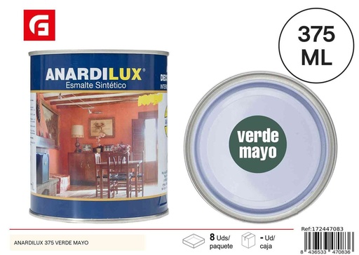 [172447083] Pintura acrílica verde mayo 375ml - Pinturas de ferretería