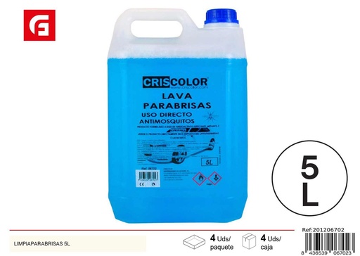 [201206702] Limpia parabrisas 5L - Accesorios de automóvil