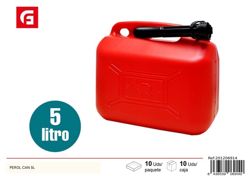 [201206914] Bidón de gasolina 5L - Accesorios de coche