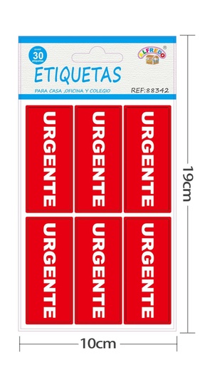 [88342] Etiquetas de señalización 10x15 cm - Material de oficina