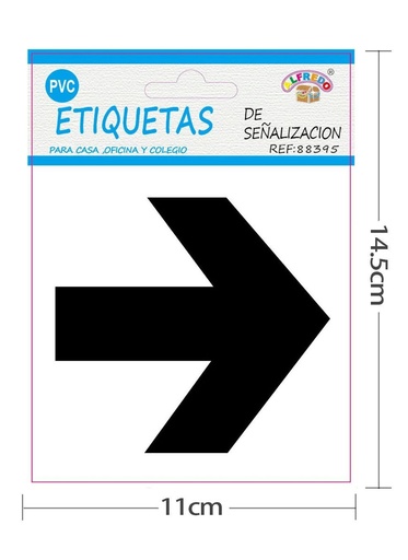 [88395] Etiquetas de señalización 11X14.5 cm - Etiquetas de PVC