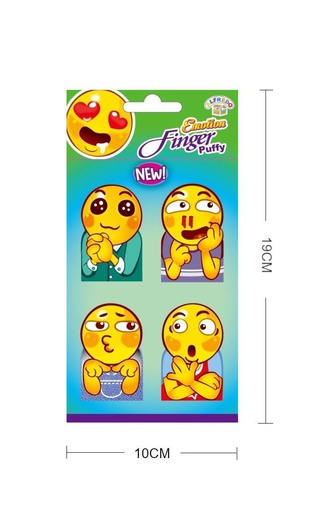 [88702] Pegatinas Puffy "Marioneta para dedo" 10 x 19 cm - Decoración