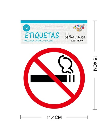 [88760] Etiquetas de señalización 11.4x15.4 cm - Etiquetas de PVC