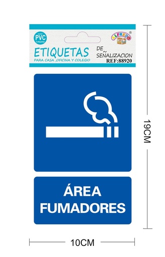 [88920] Etiquetas de señalización 10x19cm para seguridad y advertencias