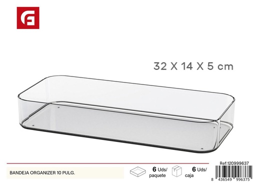 [120999637] Bandeja organizadora de plástico 10 pulgadas - Accesorios de organización