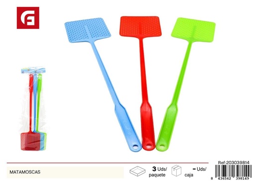 [203039814] Matamoscas pack 3 - Accesorios de hogar - Utensilios de limpieza