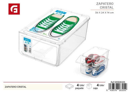 [120926325] Zapatero de cristal almacenamiento de calzado