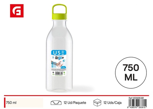 [120926381] Botella plástica To Go Plus 750ml - Envases de plástico