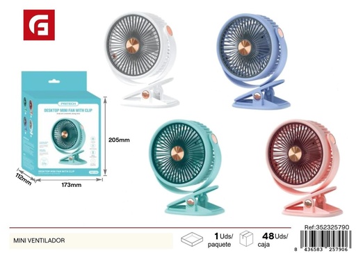 [352325790] Mini ventilador eléctrico portátil para verano