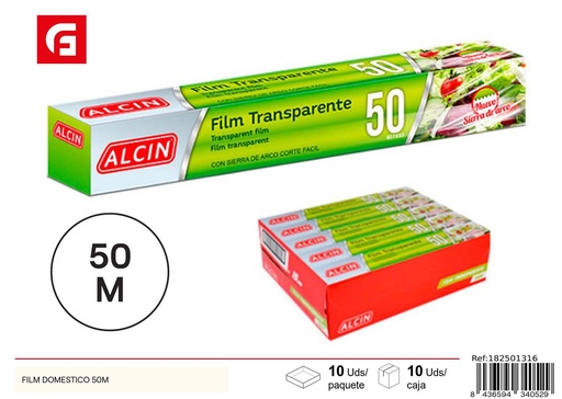 [182501316] Film doméstico 50m para conservación de alimentos