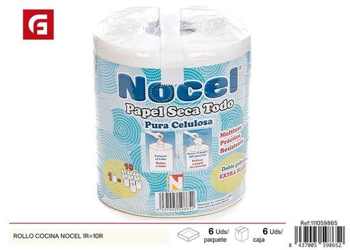 [111059865] Papel de cocina NOCEL 1R=10R - Productos de limpieza