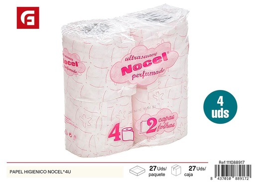 [111088917] Papel higiénico NOCEL*4U - Productos de limpieza