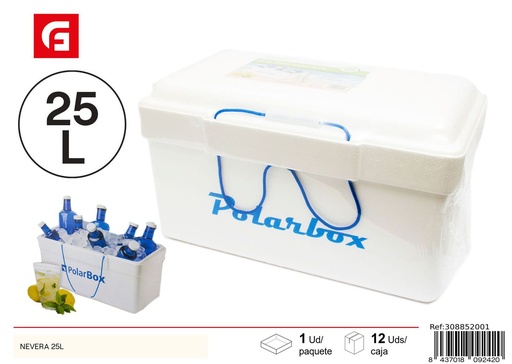 [308852001] Nevera de espuma 25L - Productos de verano