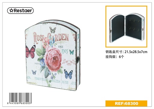 [68300] Caja para llaves de madera 21.5*28.5*7 cm - Artículos de regalo