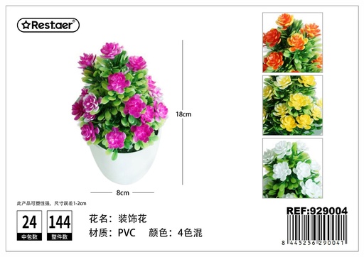 [929004] Planta artificial de macetas 8x18 cm - Flores artificiales