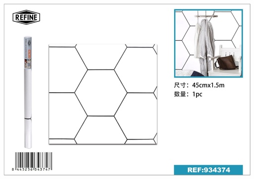 [934374] Rollo adhesivo estampado 45cm x 1.5m