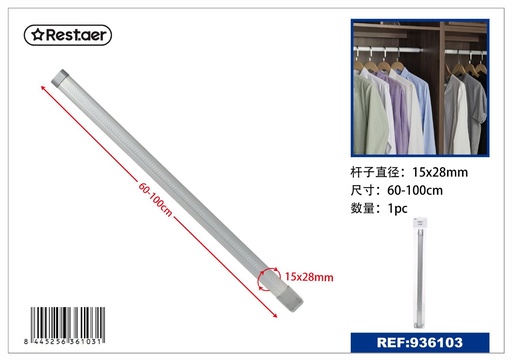 [936103] Varilla de armario 60-100cm