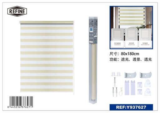 [Y937627] Estor noche y día beige 80x180 cm - Cortinas