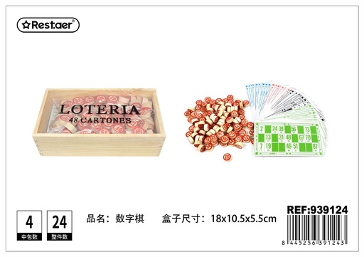 [939124] Fichas de lotería - Juegos de mesa y entretenimiento