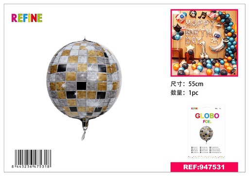 [947531] Globo de poliamida 55cm para fiestas y decoraciones