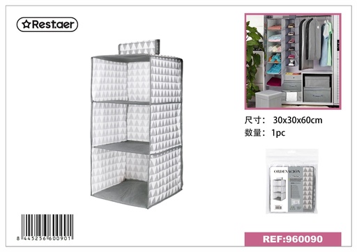 [960090] Organizador de ropa estampado 30*30*60 cm - Artículos para el hogar