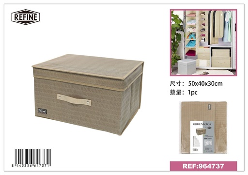 [964737] Caja de almacenamiento impermeable 50x40x30 cm