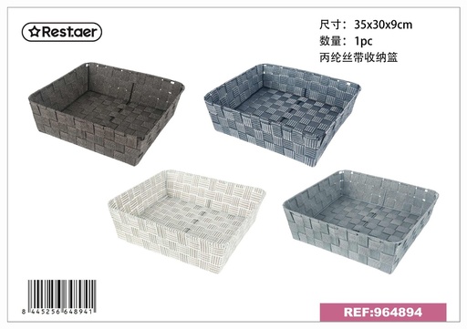 [964894] Cesta de almacenamiento 35*30*9CM - Almacenamiento en el hogar