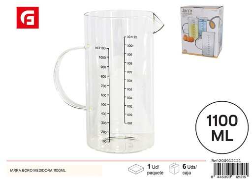 [200912121] Jarra de plástico 1100ml - Utensilios de cocina