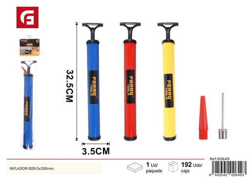 [00649] Inflador de bolas 29.5x330mm 