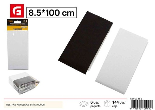 [01458] Fieltros adhesivos 85mmx100cm para protección de muebles