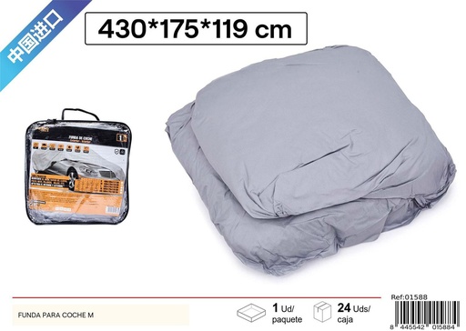 [01588] Funda para coche M para protección y mantenimiento de vehículos