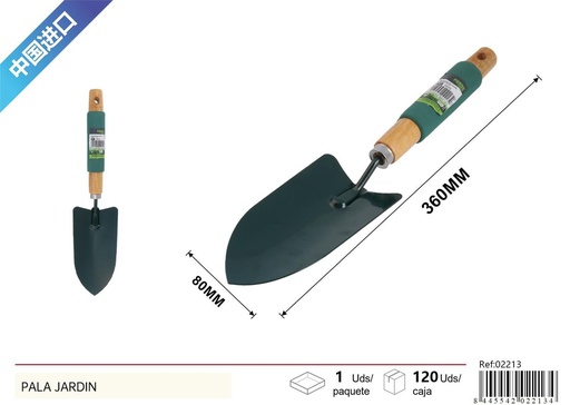 [02213] Pala de jardín con mango de esponja