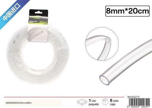 [02272] Manguera de 8 mm x 20 m - Accesorios de jardín