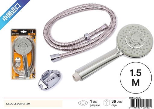 [202522] Set de ducha 1.5 m - Accesorios de baño