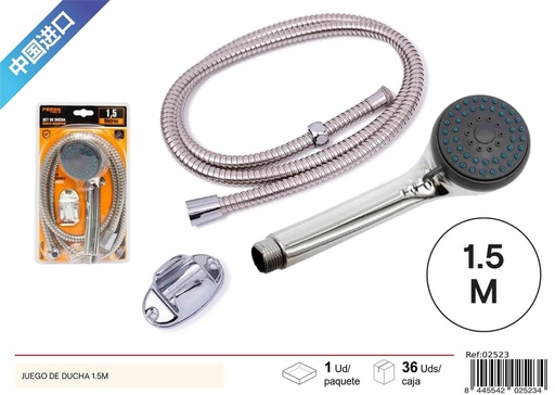 [02523] Set de ducha de 1.5m - Accesorios de baño