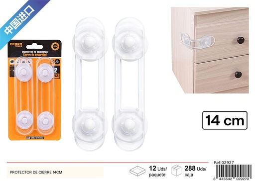 [02927] Protector de cierre 14 cm - Accesorios de ferretería