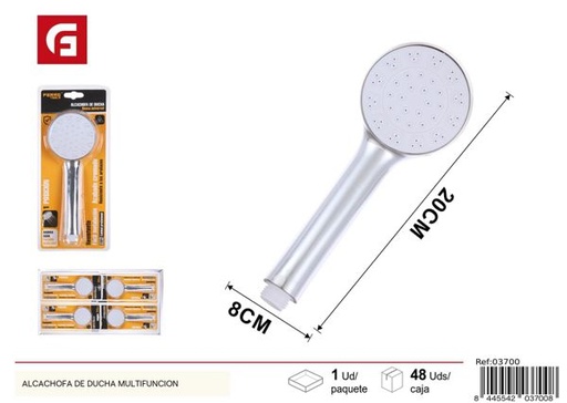 [03700] Alcachofa de ducha multifunción para baño