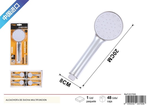 [03700] Alcachofa de ducha multifunción para baño