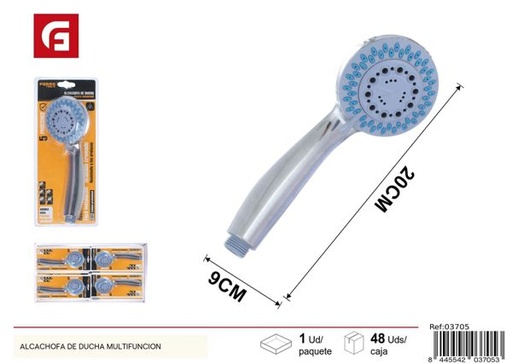 [03705] Alcachofa de ducha con 5 funciones