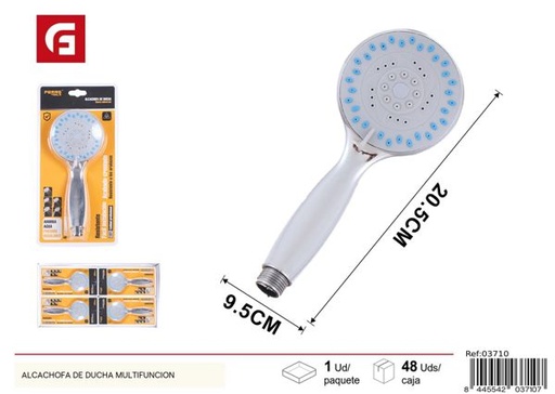 [03710] Alcachofa de ducha de 5 funciones para baño