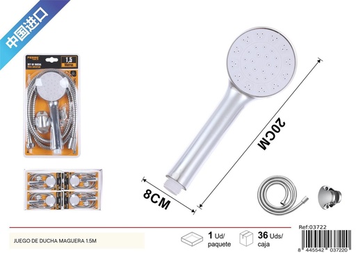 [03722] Set de manguera de ducha 1.5m