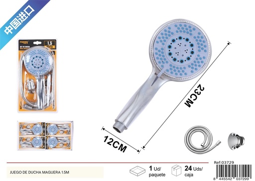 [03729] Set de ducha de 1.5 m - Accesorios de baño