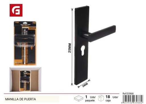 [03968] Manilla de puerta 50x250mm eje 47mm