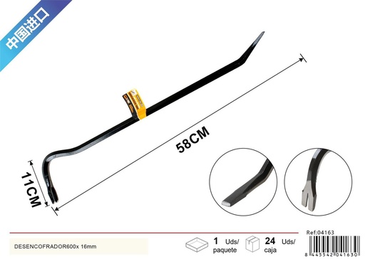 [04163] Desencofrador 600x16mm herramienta de construcción