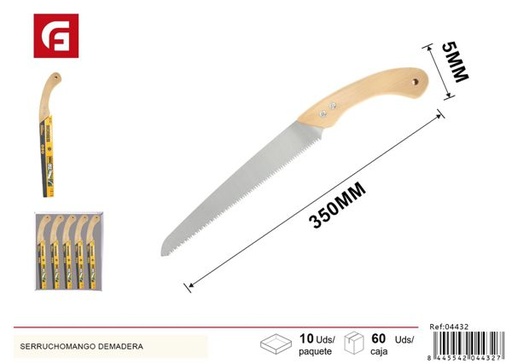 [04432] Serrucho con mango de madera