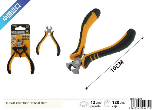 [04479] Alicate cortante frontal de 10cm - Herramientas de ferretería